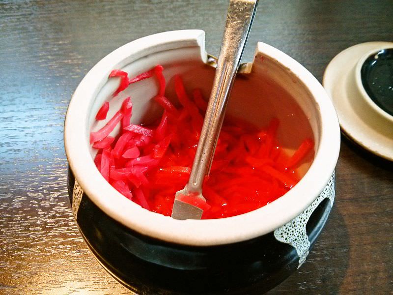 博多ラーメンうしじま_紅ショウガ
