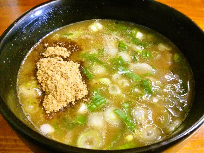 麺や樂笑 つけ汁