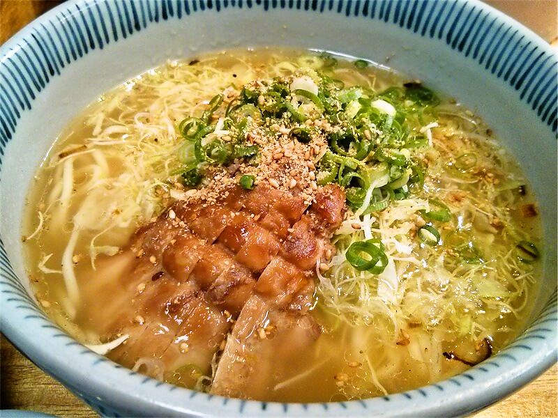 とりそば太田 塩とりそば