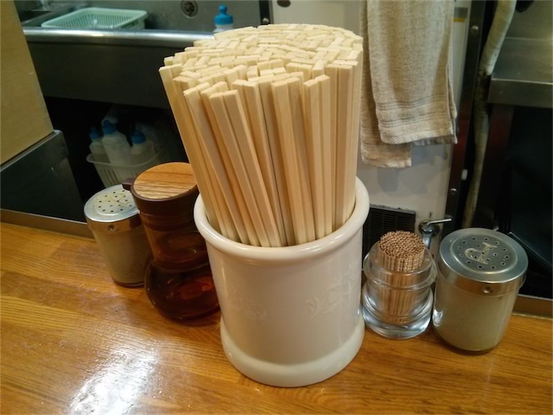 荻窪中華そば春木屋-調味料.jpg 荻窪中華そば春木屋 調味料