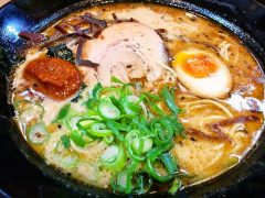 黒龍紅 新市街店｜熊本県熊本市｜龍ラーメン