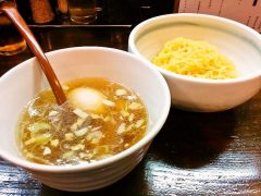 麺屋かもめ-鶏とかつおだしのつけ麺