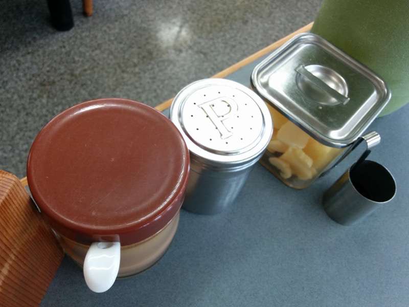 ラーメンきむら北店-調味料.jpg ラーメンきむら北店 調味料