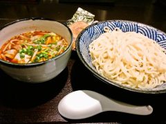 粋と野暮-しょうゆやさい大盛りつけ麺