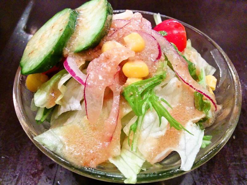 柿の木熊本本店-サラダ.jpg 柿の木熊本本店 サラダ