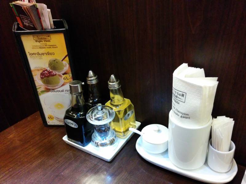 CHABUTONサイアムパラゴン店 調味料