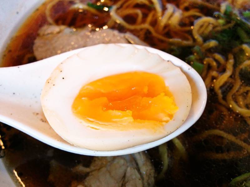 忍者ラーメン-味玉.jpg 忍者ラーメン 味玉