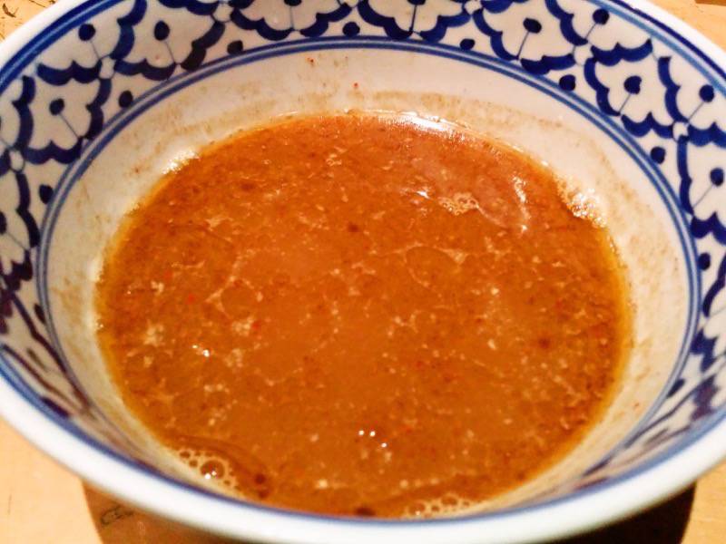 大勝軒トンロー店-つけ汁.jpg 大勝軒トンロー店 つけ汁