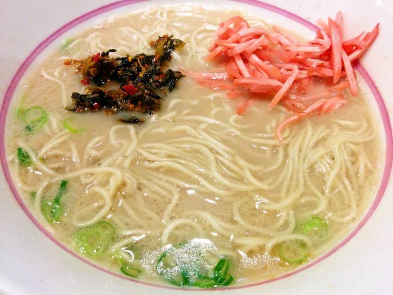 名代ラーメン亭天神店-替え玉後.jpg 名代ラーメン亭天神店 替え玉後
