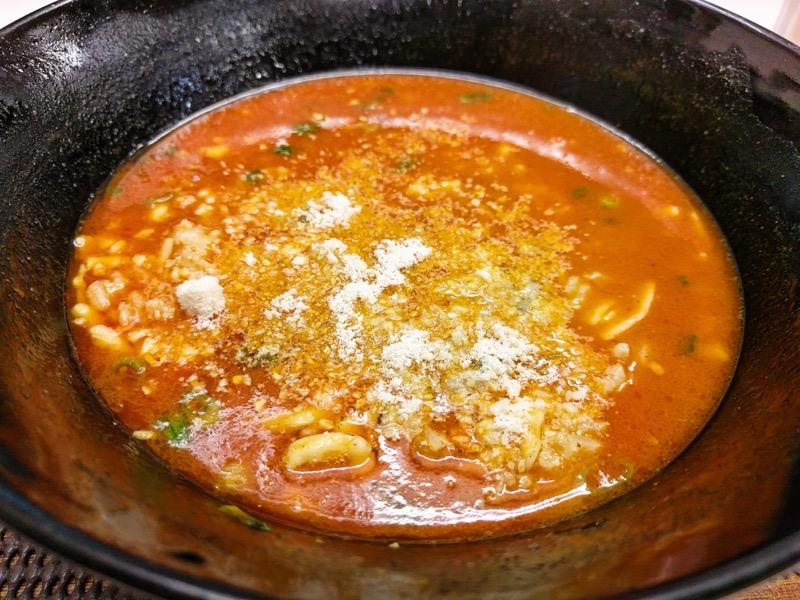 麺屋まるげん-ドボン粉チーズ追加.jpg 麺屋まるげん ドボン粉チーズ追加