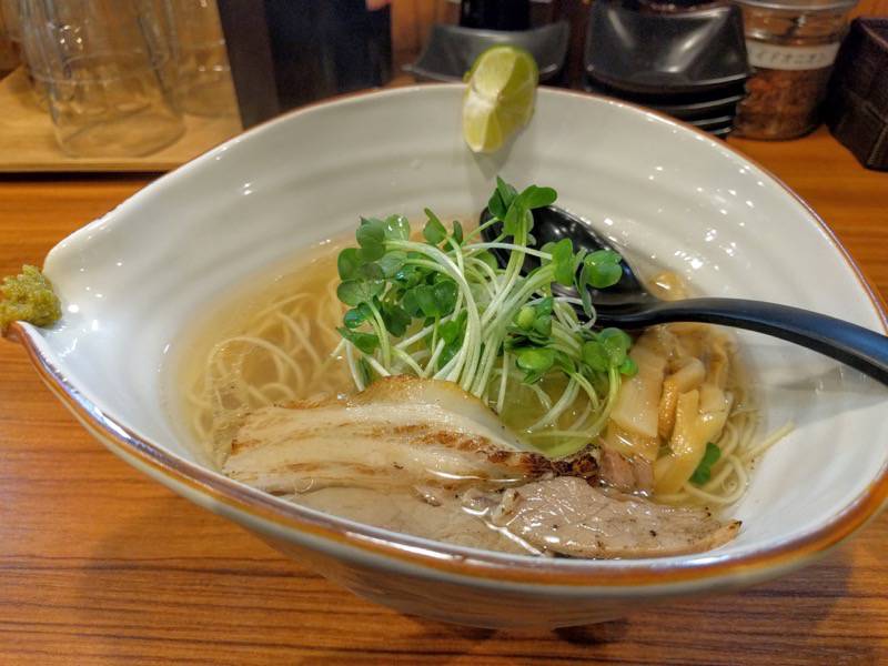 麺場軌跡熊本本店 鯛塩ラーメン１
