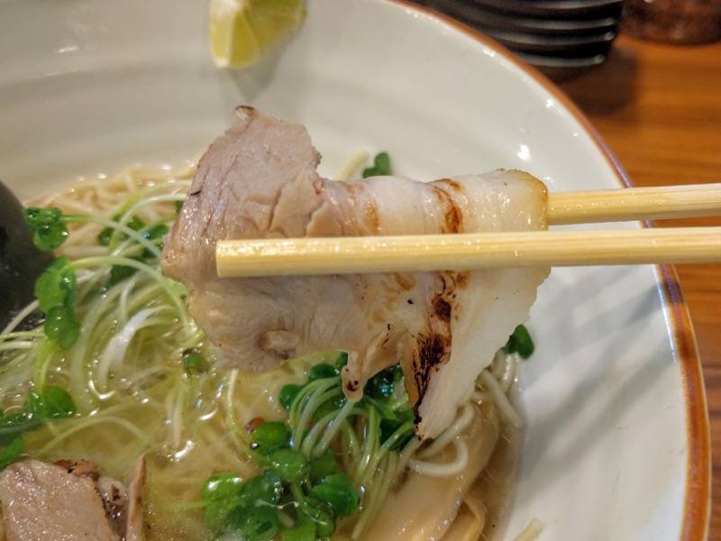 麺場軌跡熊本本店 チャーシュー