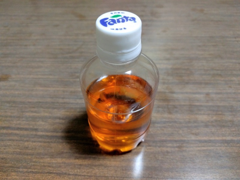 梅乃家-梅酒(持ち帰り後).jpg 梅乃家 梅酒 持ち帰り後