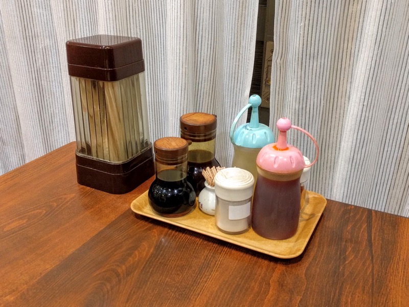 レストランこだま-調味料.jpg レストランこだま 調味料