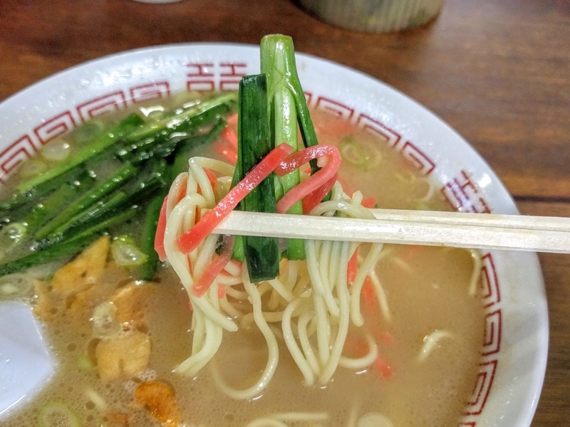 ふくちゃんラーメン-替え玉後リフトアップ.jpg ふくちゃんラーメン 替え玉後リフトアップ