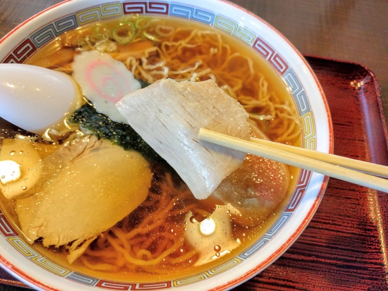 名代三角そばや チャーシュー