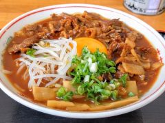 春陽軒｜徳島県徳島市｜中華そば肉玉入