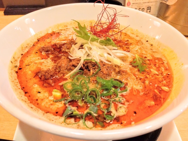 笑美寿亭-赤担々麺.jpg 笑美寿亭 赤担々麺