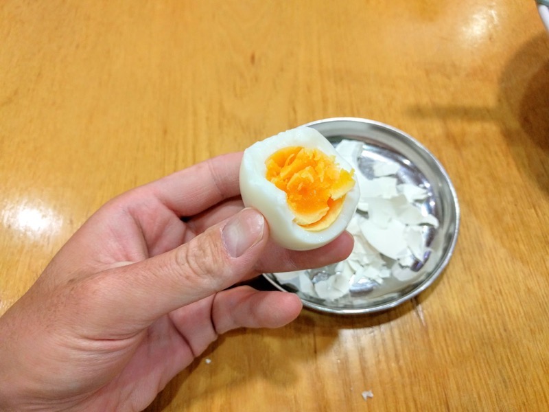 まるさん ゆで玉子２