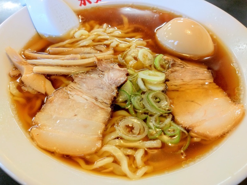 来夢-正油ラーメン.jpg 来夢 正油ラーメン