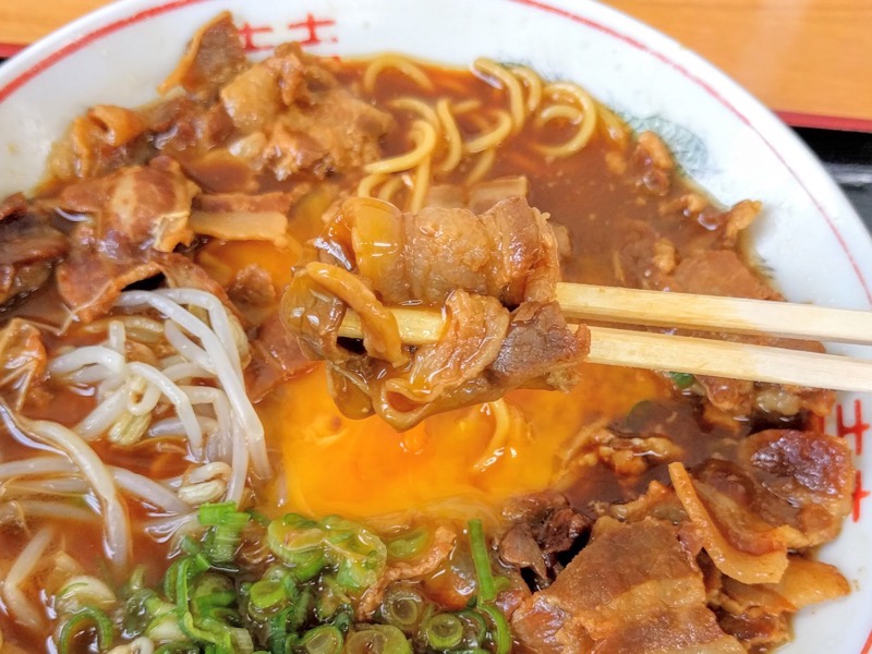 中華そば春陽軒 豚バラ肉卵絡め