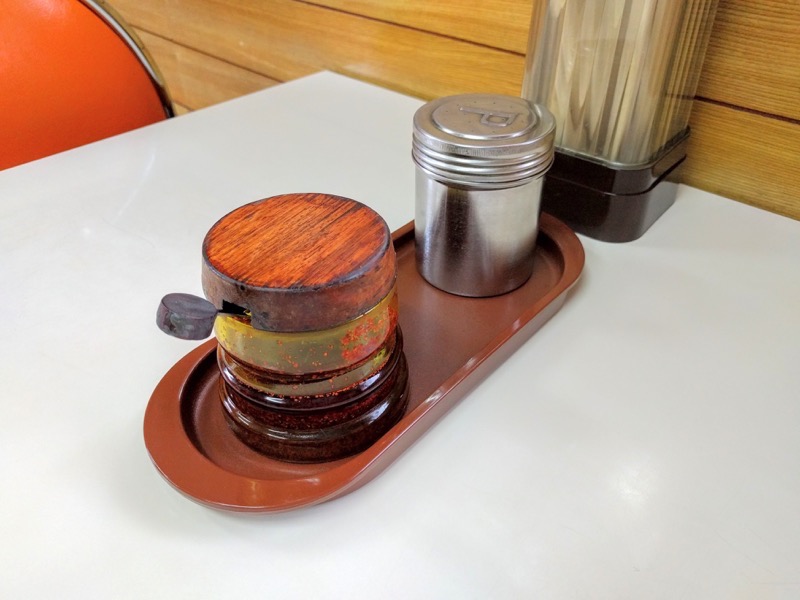 手打中華すずき 調味料