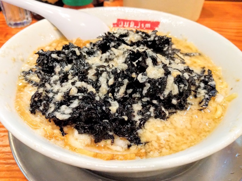 滋魂-岩のり中華そば(中油).jpg 滋魂 岩のり中華そば 中油