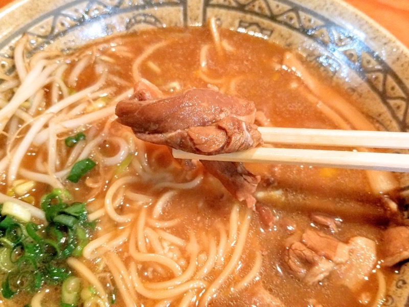 両国 豚バラ肉卵絡め