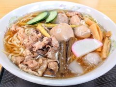 佐藤屋−冷し芋煮ラーメン