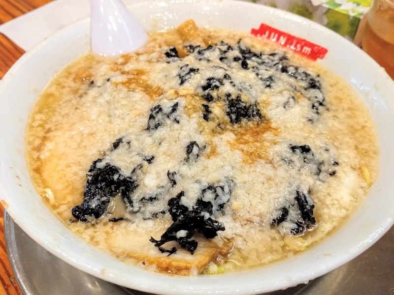 滋魂-岩のり中華そば(大油).jpg 滋魂 岩のり中華そば 大油