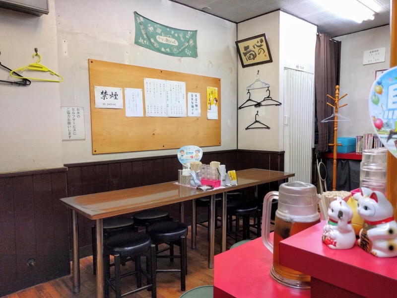 来味東堀店 テーブル席