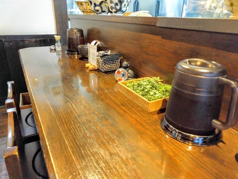 いち井 カウンター席