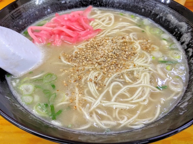 長浜ナンバーワン長浜店-替え玉後.jpg 長浜ナンバーワン長浜店 替え玉後