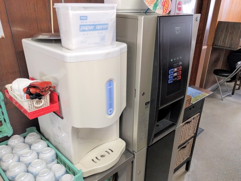 山為食堂 ウォーターサーバー