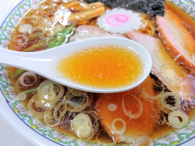 手打中華すずき スープ