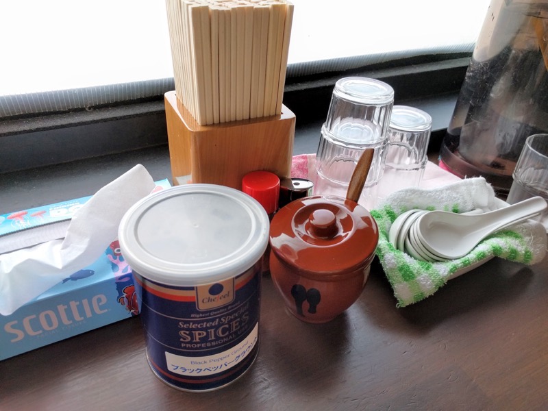 中華そば田村-調味料.jpg 中華そば田村 調味料