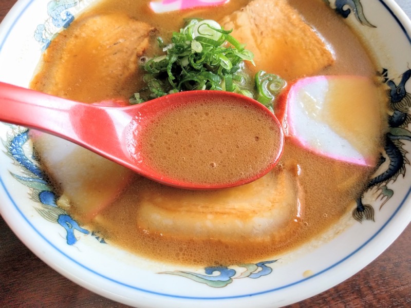 山為食堂 スープ