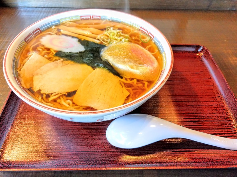 名代三角そばや 中華そば並１