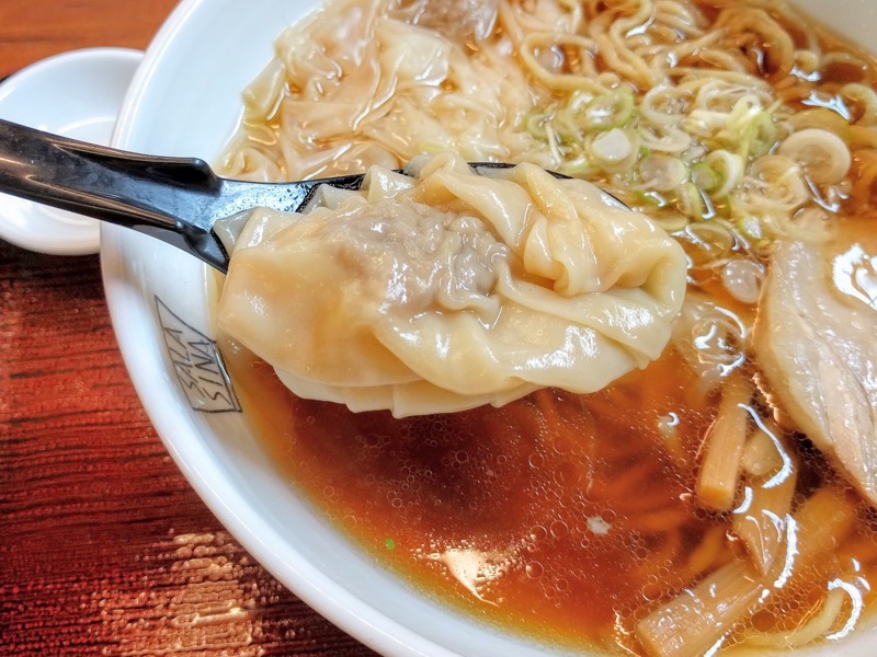 さらしな ワンタン