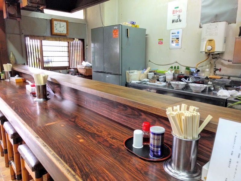 枡はん カウンター席２