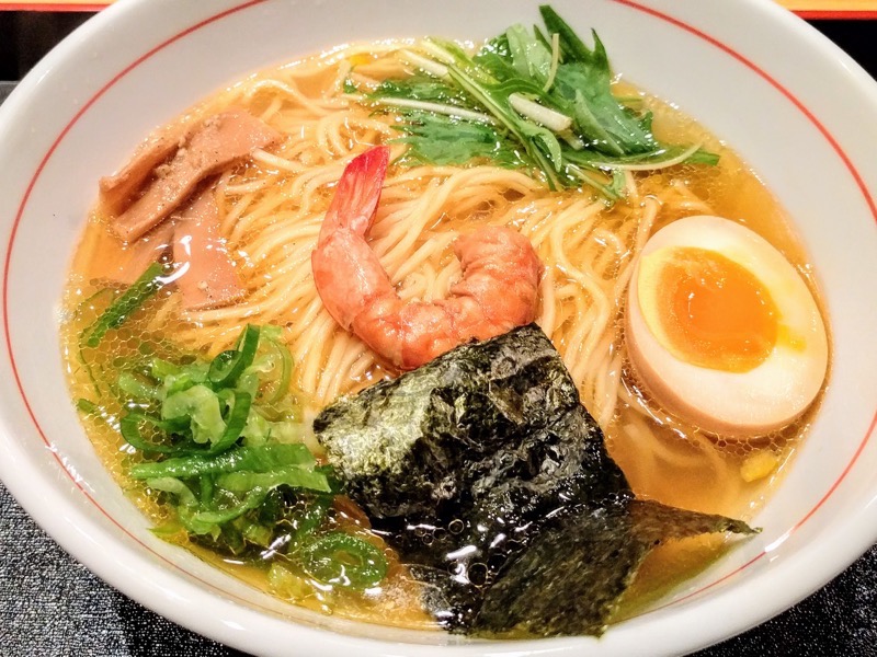 たいのや-16海老塩ラーメン.jpg たいのや 16海老塩ラーメン