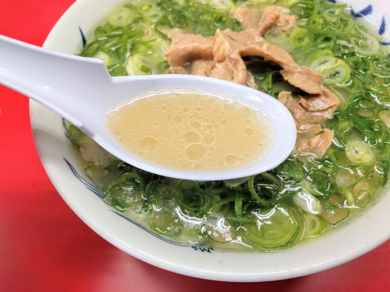 元祖ラーメン長浜家(中洲・家2)-10スープ.jpg 元祖ラーメン長浜家 中洲 家2 10スープ