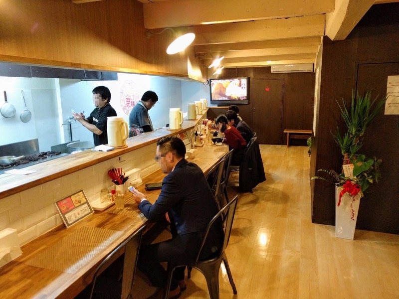 つけ麺炎馬 03内観