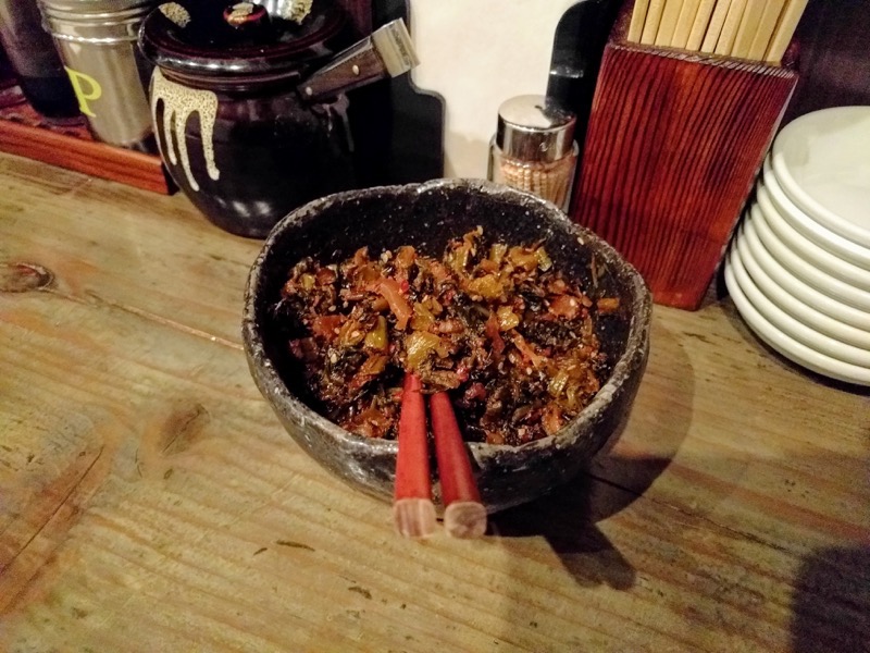 博多麺屋た組-10辛子高菜.jpg 博多麺屋た組 10辛子高菜