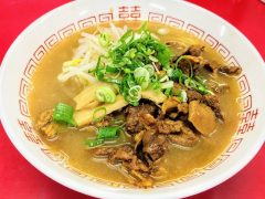 めん八｜徳島県徳島市｜中華そば肉入り