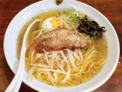 【閉店】寅次郎｜熊本県熊本市｜塩ラーメン