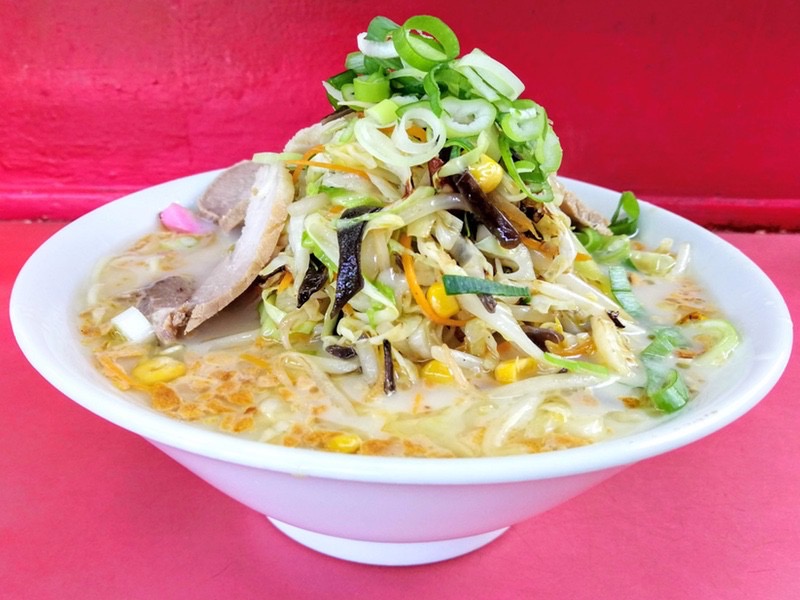10チャーシュー入り野菜ラーメン