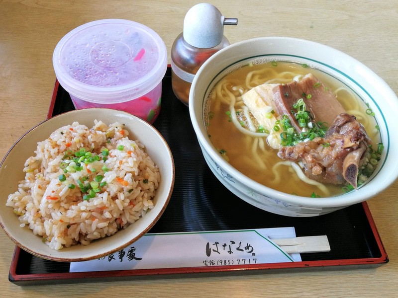 10久米島そばとジューシー.jpg 10久米島そばとジューシー