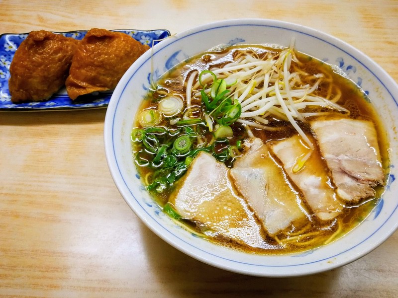 09中華そばといなりずし.jpg 09中華そばといなりずし