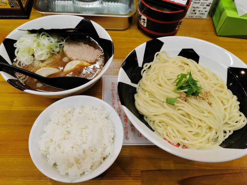 10節つけ麺ライス